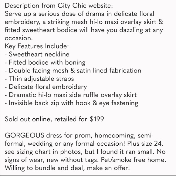 City Chic Black Dress - Picture 9 of 9